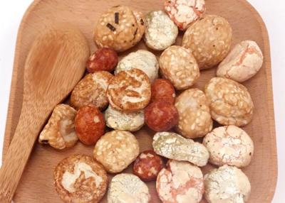 China Coconut Flavor Handpicked King Cracker Coated Peanut Snack No Pigment for sale