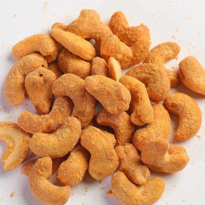 China Healthy Toasted BBQ Flavor Coated Roasted Cashew Nuts Snack Foods with Kosher/Halal/BRC Certification for sale