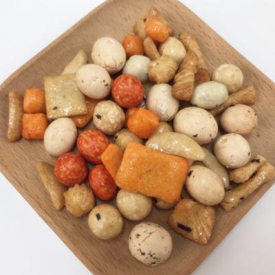 China Healthy Crispy Rice Cracker Trail Mix with Peanuts Good Taste Fried Crispy Snacks  Popular for sale