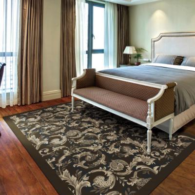 中国 Banquet Hall Wool Nylon Woven Axminster Carpet With CRI 販売のため