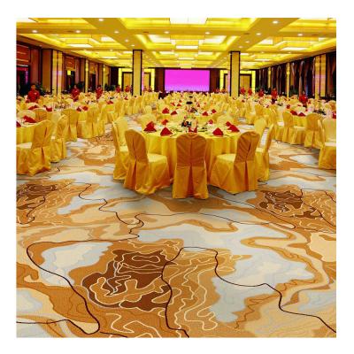 China Banquet Hall Axminster Hotel Ballroom Carpet Luxury Hospitality Woven Carpet for sale