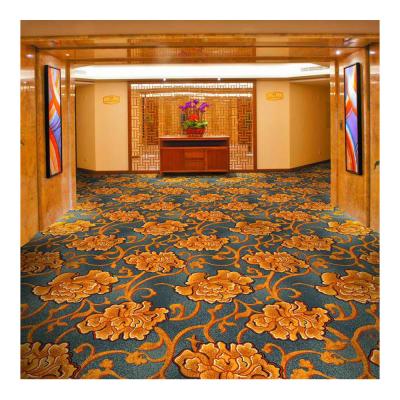 China Wedding Wall To Wall Luxury Hospitality Carpet Axminster Wool Design Carpet for sale