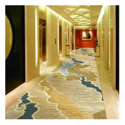 China Hotel Room And Hallway Carpet Machine Flame Resistant Carpet Modern Design for sale