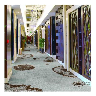 China Polyester Backing Axminster Broadloom Carpet For Premium Hotel Flame Resistant for sale
