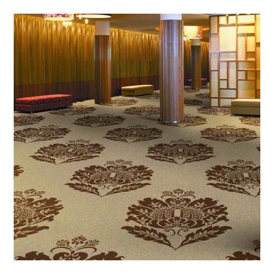 China alfombra tejida hospitalidad de Broadloom Axminster del diseño moderno 7x7 para Pasillo en venta