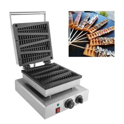 China Cool Contact Outdoor Commercial Electric Lolly Waffle Maker/Waffle Stick Maker /Stick Waffle Maker Machine à venda