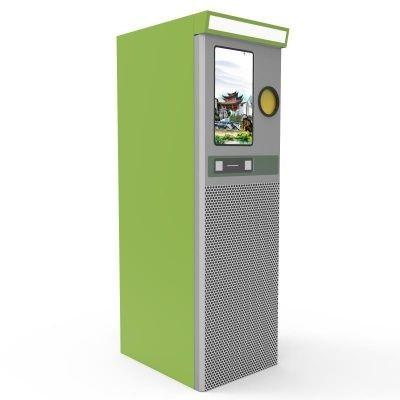 China Bank Service Center IP54 150pcs Can Recycling Vending Plastic Bottle Collecting Machine for sale