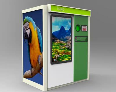China Tinplate Cans Reverse Vending Waste And Garbage Recycling Vending Machine 230V for sale