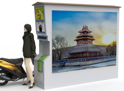 China Batería al aire libre de la E-bici de 100 PC del centro comercial que intercambia el ODM del OEM de las estaciones en venta