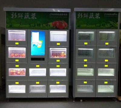 China 21'' User Screen POS / QR Code Hot Food Vending Machines 10 SKU for sale