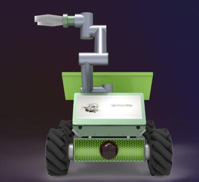 China WIfi 4G 5G Automated Autonomous Mobile Robots Payload 150kgs for sale