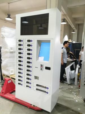 Chine IP52 station de remplissage rapide de charge de téléphone portable de Cabinet de PCs du distributeur automatique 23 à vendre