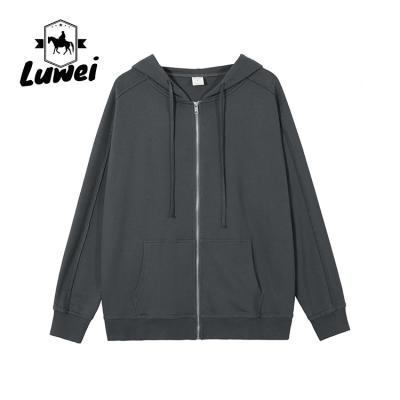 China Designer Custom Streetwear Sweatshirts Slim Fit Graphic 100% Cotton Moletons Thin Drawstring Unisex Hoodie for sale