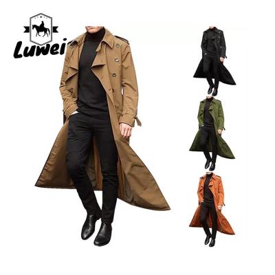 China Fashion Chaquetas Windbreaker Erkek Ceket Mens Utility Trench Abrigo Largo Hombre Overcoat Men Jacket for sale