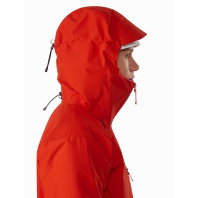 China Waterproof Warm Hooded Down Jacket Outdoor Windbreaker Hiking Jacket for sale