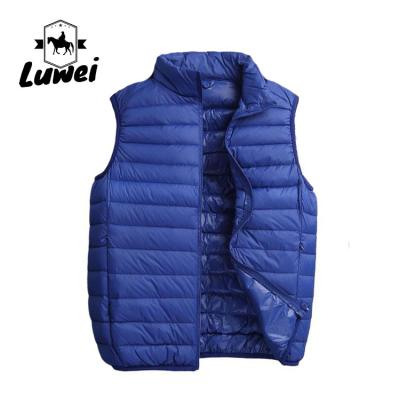 China Fashion Plus Size Padded Coats Slim Fit Compression Utility Bubble Waistcoat Sleeveless Quilted Clothes Men Top Vest for sale