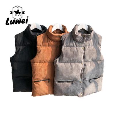 China Leisure Crop Top Bubble Vest Polyester Utility Cotton Utility Sleeveless for sale