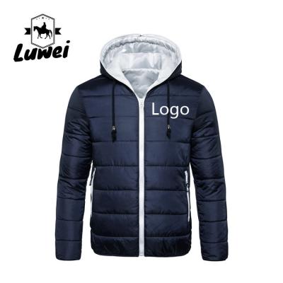 China Bubble Puffer Cotton Padded Jackets Zip Up Plus Size Softshell Winter Coat for sale