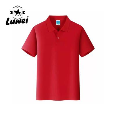 China Printing Embroidered Cotton Polo T Shirts Business Office Stretch Workwear for sale