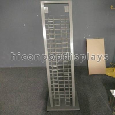 China 20 Layer Steel Tile Display Racks Free Standing Surface Finishing for sale