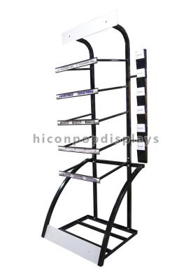 China Automotive Products Floor Standing Display Retail Store Tyre Display Stand for sale