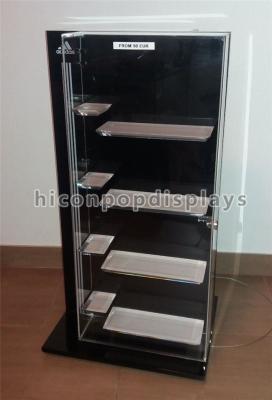 China Retail Shop Clothing Store Fixtures Brand Name Shoes Display Cabinet With 4 Shelves for sale