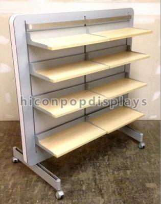 China Store Retail Gondola Shelving Clothing Retail Merchandise Displays Double Sided for sale