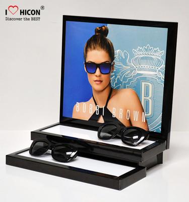China Custom Sunglass Counter Display Acrylic Advertising Countertop Display Stand for sale