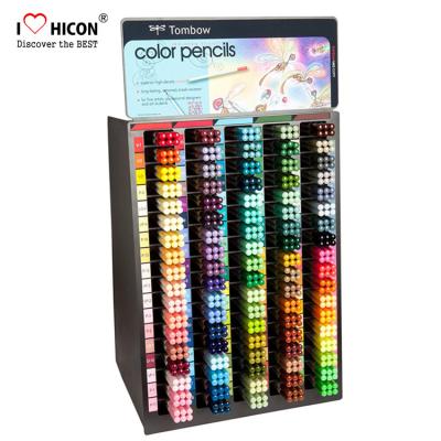 China Custom Acrylic Display Case Sationery Store Countertop Pencil Display Case for sale