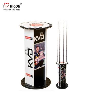 China Eye-catching New Customized Fishing Rod Rack Display Stand For Retail Stores for sale