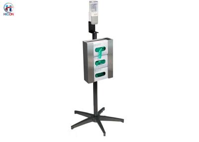 China Custom Freestanding Floor Stand For Hand Sanitizer Dispenser for sale