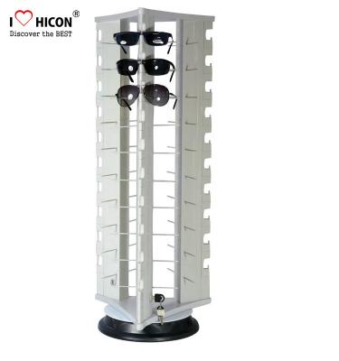 China Eyewear Shop Commercial Countertop Sunglasses Display Stand 360 Degree Spinning for sale