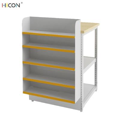 China Combined White Metal Store Checkout Counter for Shopping for sale