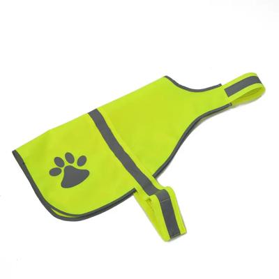China Vestido reflector impermeable para mascotas de material de nylon Vestido de vida para perros respirable en venta