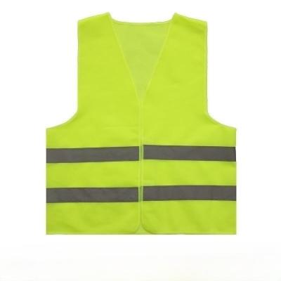China Hi Vis Reflective Safety Vests With Pockets Polyester SGS Certificate for sale