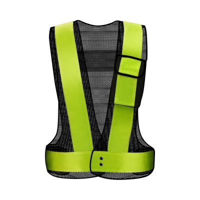 China Polyester Reflective Safety Vests Universal Size Hi Vis Safety Vest for sale