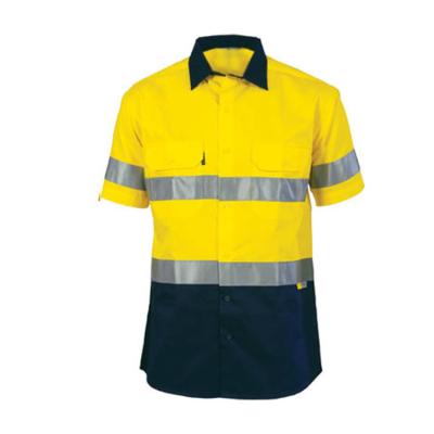 China Short Sleeve High Visibility Work Shirts OEM Hi Vis Polo Shirts for sale