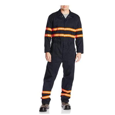 China OEM Orange Hi Vis Coveralls Safety Working Coverall With Reflective Tape for sale