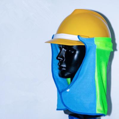 China Plastic Hard Hat Shade Accessories OEM safety helmet sun shade for sale