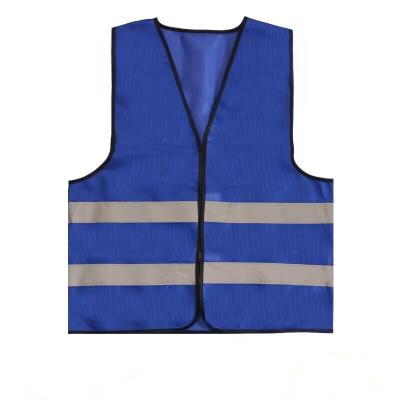 China SGS Reflective Safety Vests OEM Highly Visible Blue Hi Vis Vest for sale