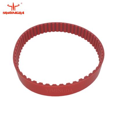 China Auto Cutter Part Number 128175 Vector IX Q80 M88 MH8 Parts 0.099kg Red Timing Belt for sale