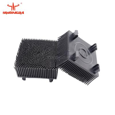 China Black Square Auto Cutter Parts 0.03kg Nylon Bristle Block Brush For FK for sale