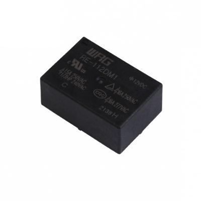 China 16A 12 Volt SPST Miniature Power Relay Low Power PCB Mount For Sound System for sale