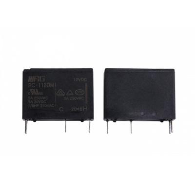 China 5 Amp 4 Pin PCB 12V SPST Relay Ultra Thin Ultra Light Power 4KV Dielectric Withstand for sale