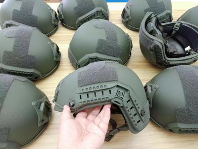 China UHMWPE Material High Ballistic Bulletproof Helmets With Weight Of 1.4Kg for sale