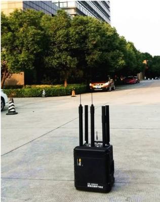 China 120 Watt Car Remote Control Jammer , 100m High Range Mobile Jammer for sale