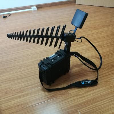 China UAV Drone Radio Frequency Jammer , Jamming Device For Drones 10W RF Power for sale