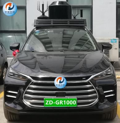 China 1000W de Telefoonstoorzender 500m van de voertuigcel het Blokkeren Straal met Walkie-talkiebanden Te koop