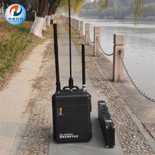 China Portable Bomb Signal Jammer 100m Jamming Distance With 120w Low Output Power for sale