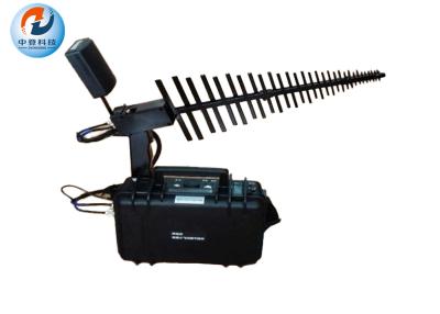 China 10W Anti Drone Jammer , Drone Jamming Device 1km Long Jamming Distance for sale